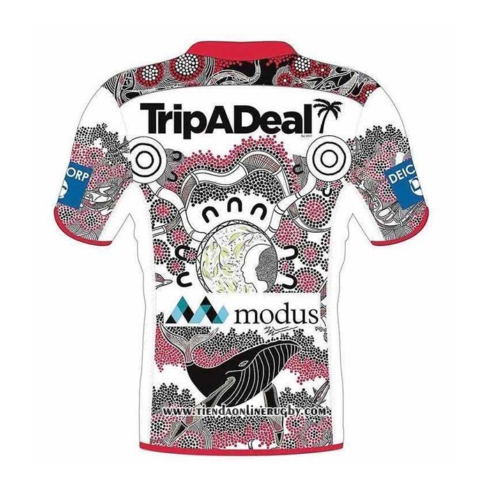 Camiseta St George Illawarra Dragons Rugby 2021 Indigena